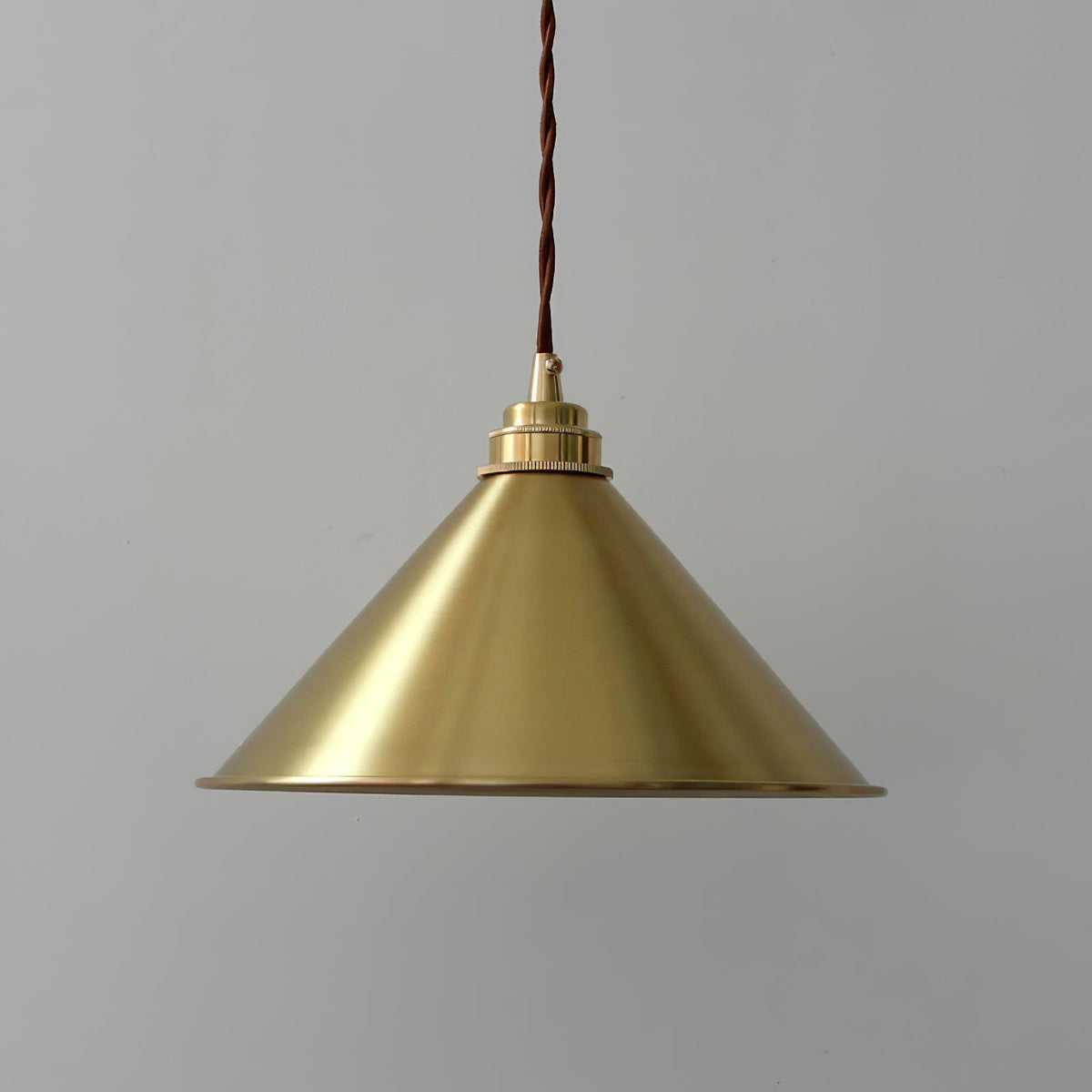 brass-cone-pendant-light