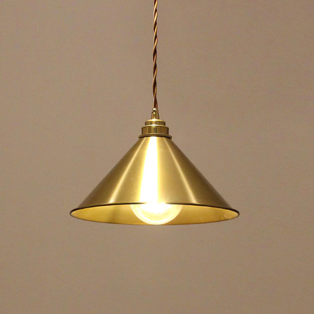 brass-cone-pendant-light