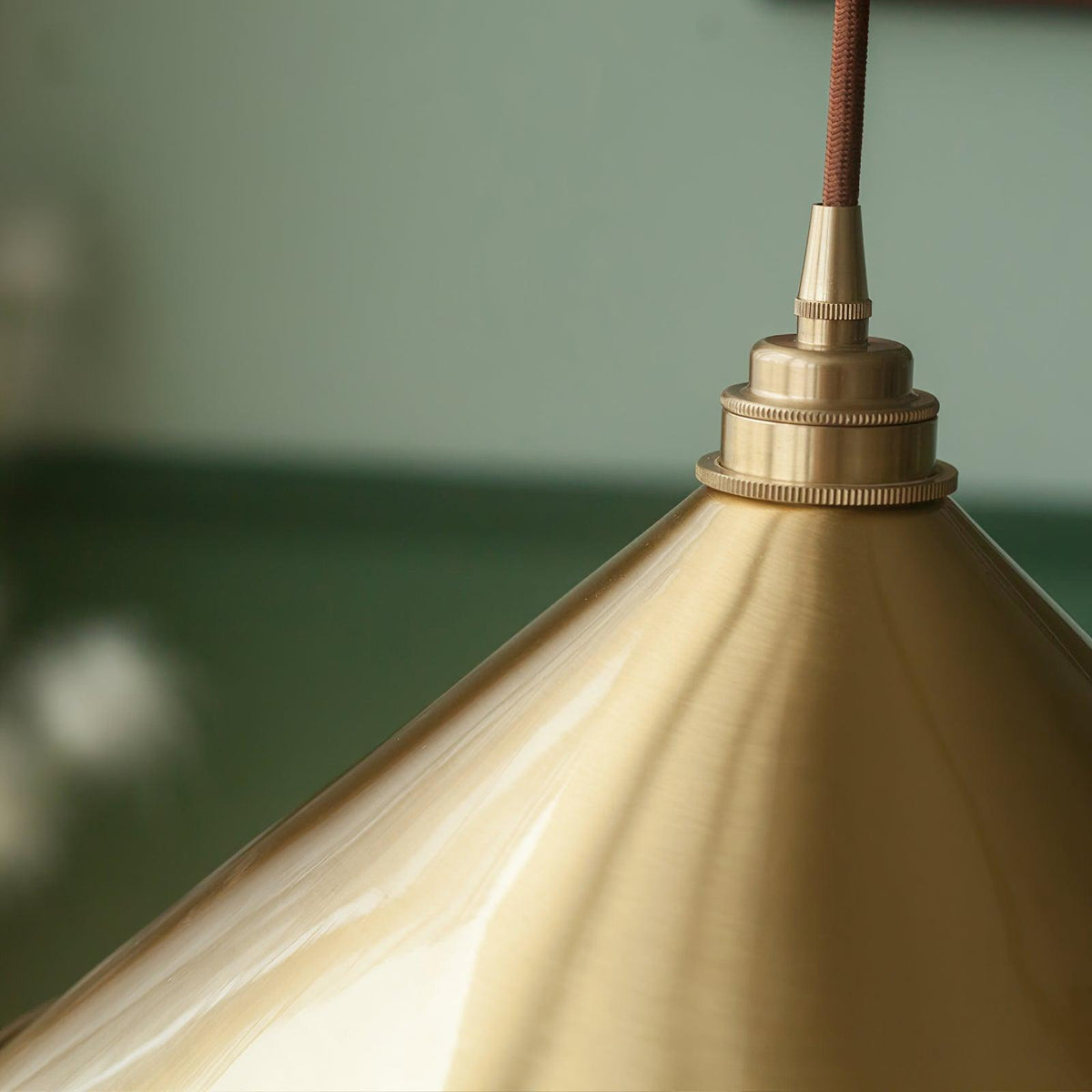 brass-cone-pendant-light