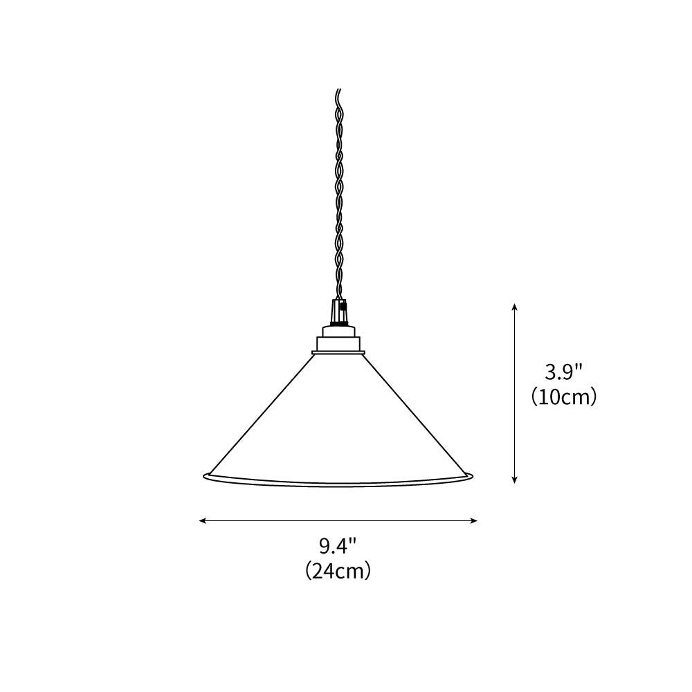 brass-cone-pendant-light