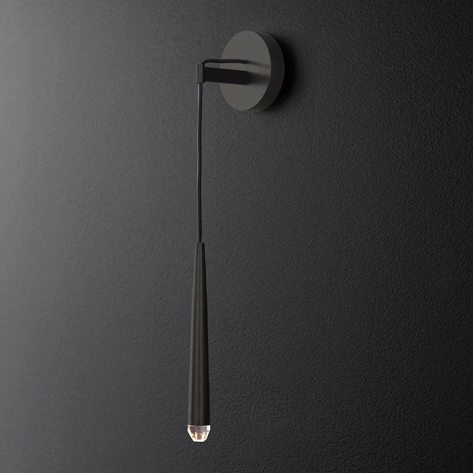 brass-cone-wall-lamp