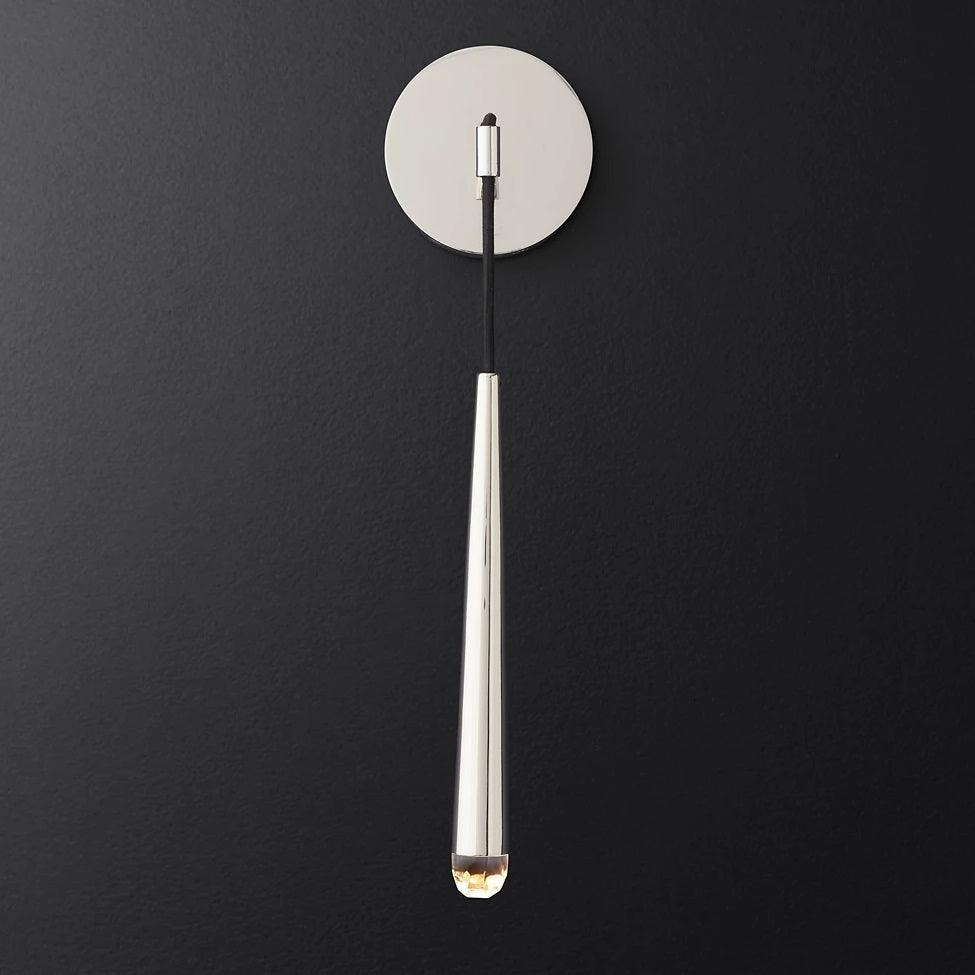 brass-cone-wall-lamp