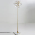 Snowflake Crystal Floor Lamp