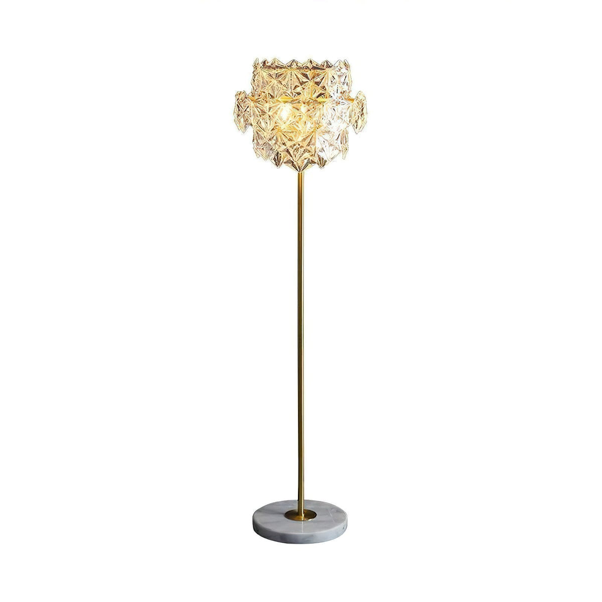 Snowflake Crystal Floor Lamp