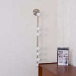 Brass Glass Tube Plug In Wall Lamp