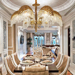 brass-palm-leaf-crystal-chandelier