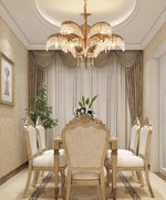 brass-palm-leaf-crystal-chandelier