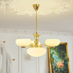 Brass Radiance Orb Chandelier