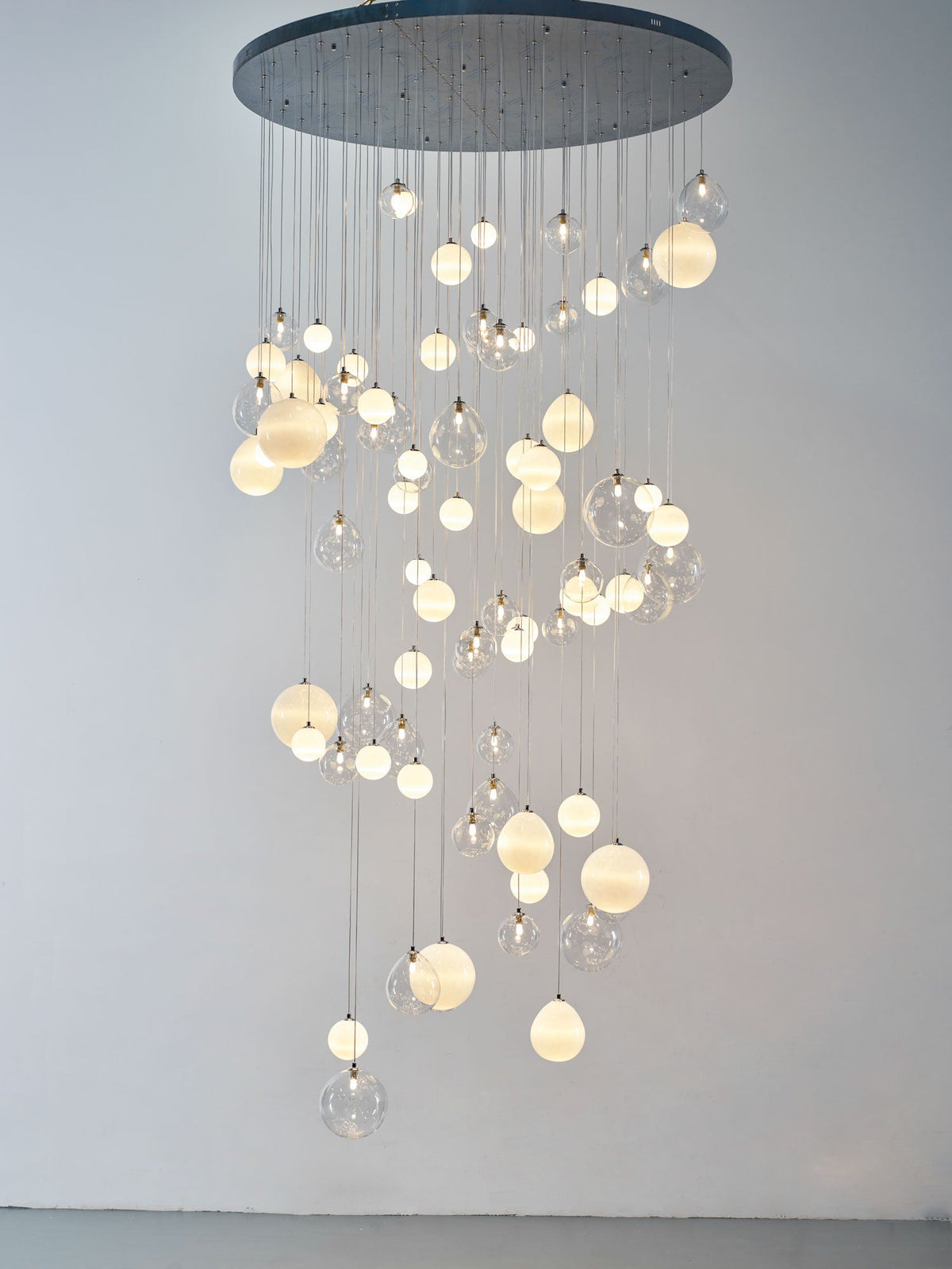 Breath of Light Modern Crystal Chandelier for Dining Room and Hotel