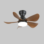 Arilia 29" LED Ceiling Fan Light with Walnut Blades