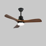 Breeze Master Wooden Ceiling Fan with Integrated LED Light, 48" and 52" Options