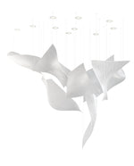 Thawflux Crystal Chandelier — Modern Designer Pendant Light for Dining Room and Living Room