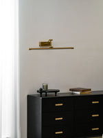 Brillan Frame Rechargeable LED Wall Sconce for Artwork, Warm Light
