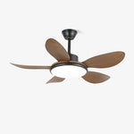 Brinley Ceiling Fan Light with LED, 42" & 52" Options, Modern Design