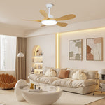 Brinley Ceiling Fan Light with LED, 42" & 52" Options, Modern Design