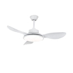 Brinley Ceiling Fan Light with LED, 42" & 52" Options, Modern Design