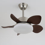 Terra Walnut Ceiling Fan with Integrated LED Light