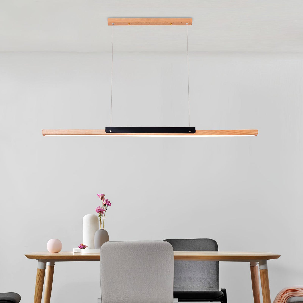 Brittany Wood Pendant Light