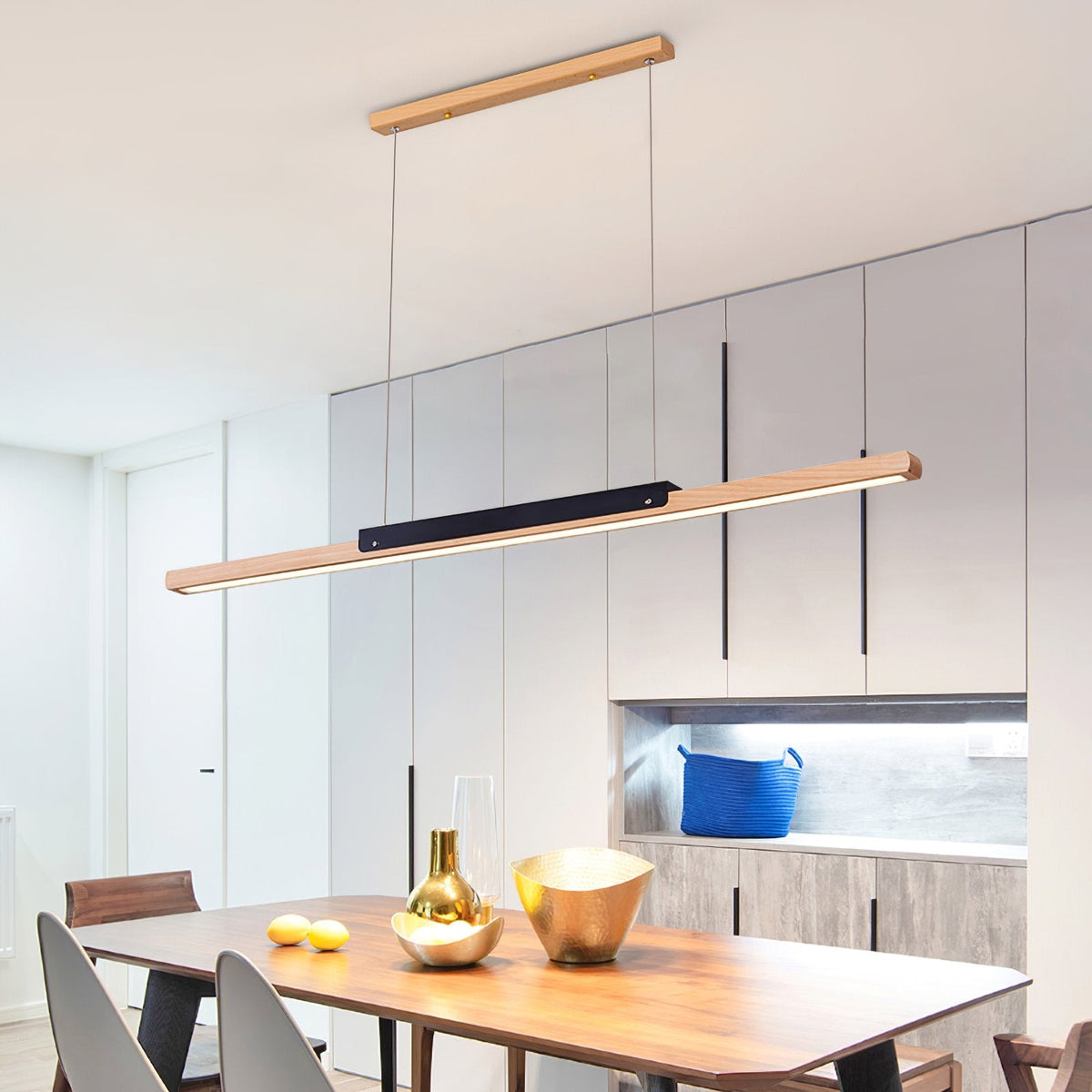 Brittany Wood Pendant Light