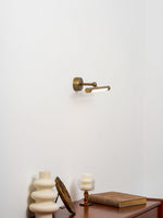 Brunelux Modern Brass LED Wall Sconce for Bathroom Vanity