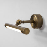 Brunelux Modern Brass LED Wall Sconce for Bathroom Vanity
