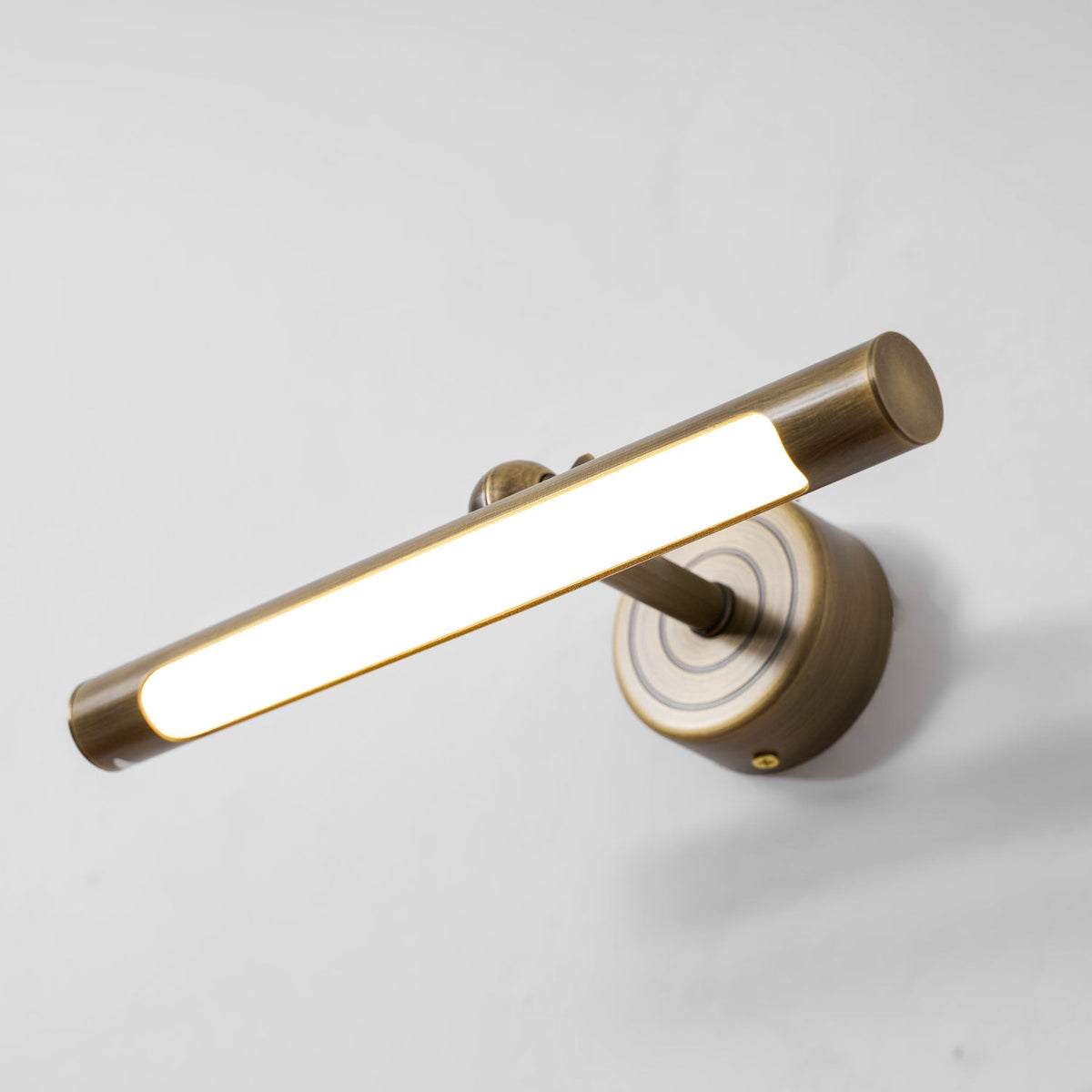 Brunelux Modern Brass LED Wall Sconce for Bathroom Vanity