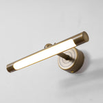 Brunelux Modern Brass LED Wall Sconce for Bathroom Vanity