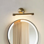 Brunelux Modern Brass LED Wall Sconce for Bathroom Vanity