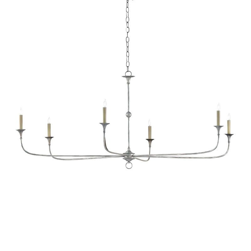 Elara Candle Chandelier – Modern Brass Candelabra Chandelier for Dining Room