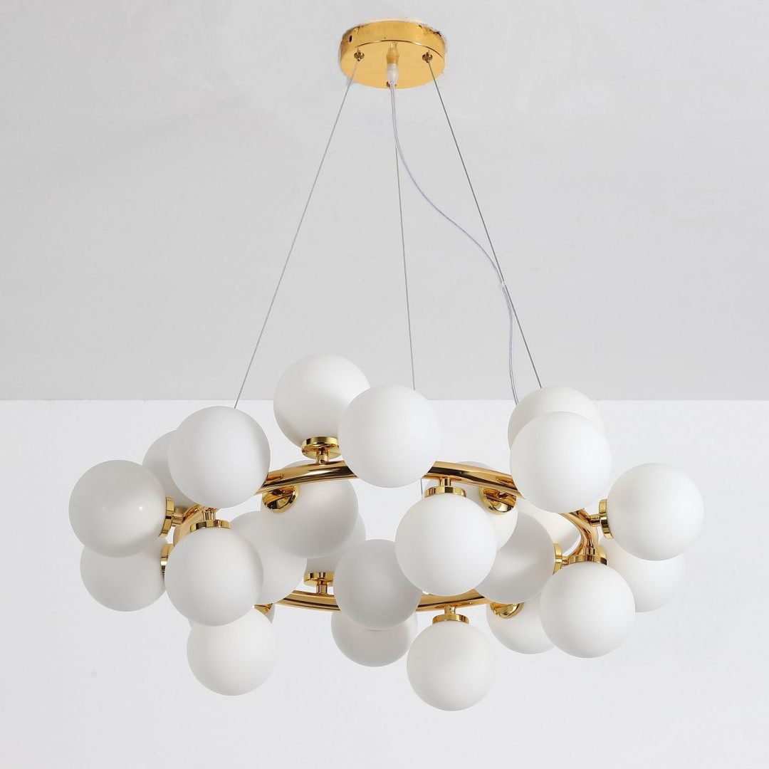 Bubble Stik Chandeliers