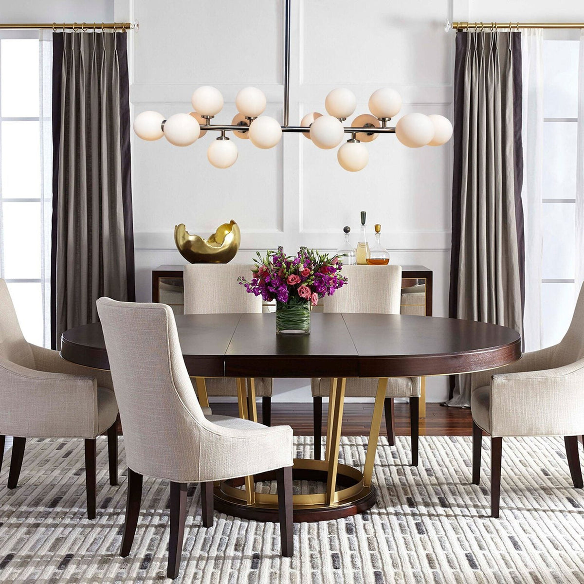 Bubble Stik Chandeliers
