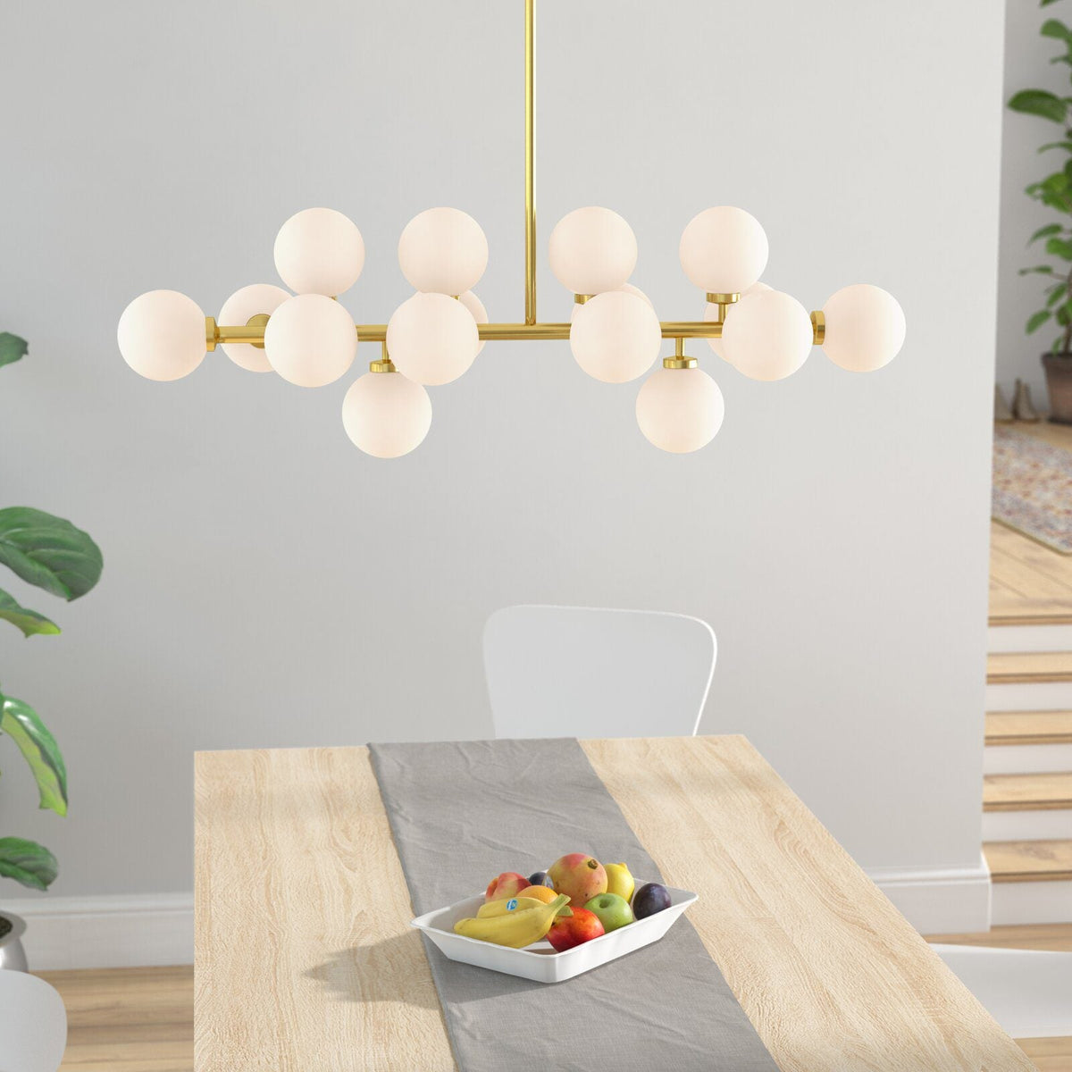 Bubble Stik Chandeliers