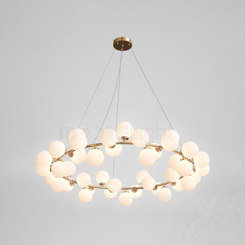 Bubble Stik Chandeliers
