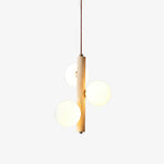 Yellow Travertine Ball Pendant Light – Modern Designer Chandelier