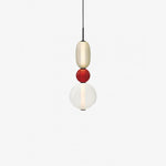 Candied Glass Combo Pendant Light – Artisan LED Multi-Shade Chandelier