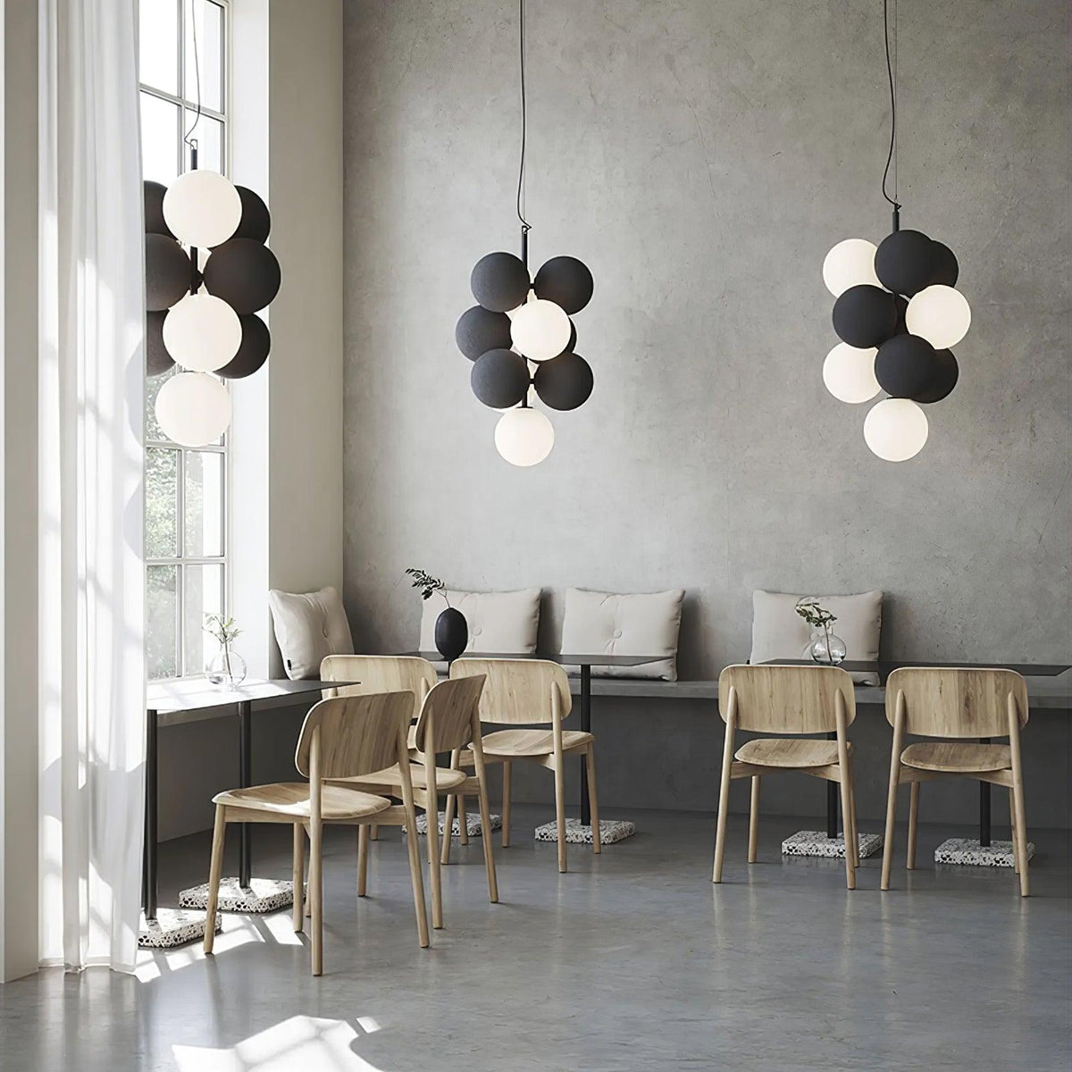 Bubbles Holly Designer Pendant Light – Modern Art Shade Lamp for Dining & Living Spaces