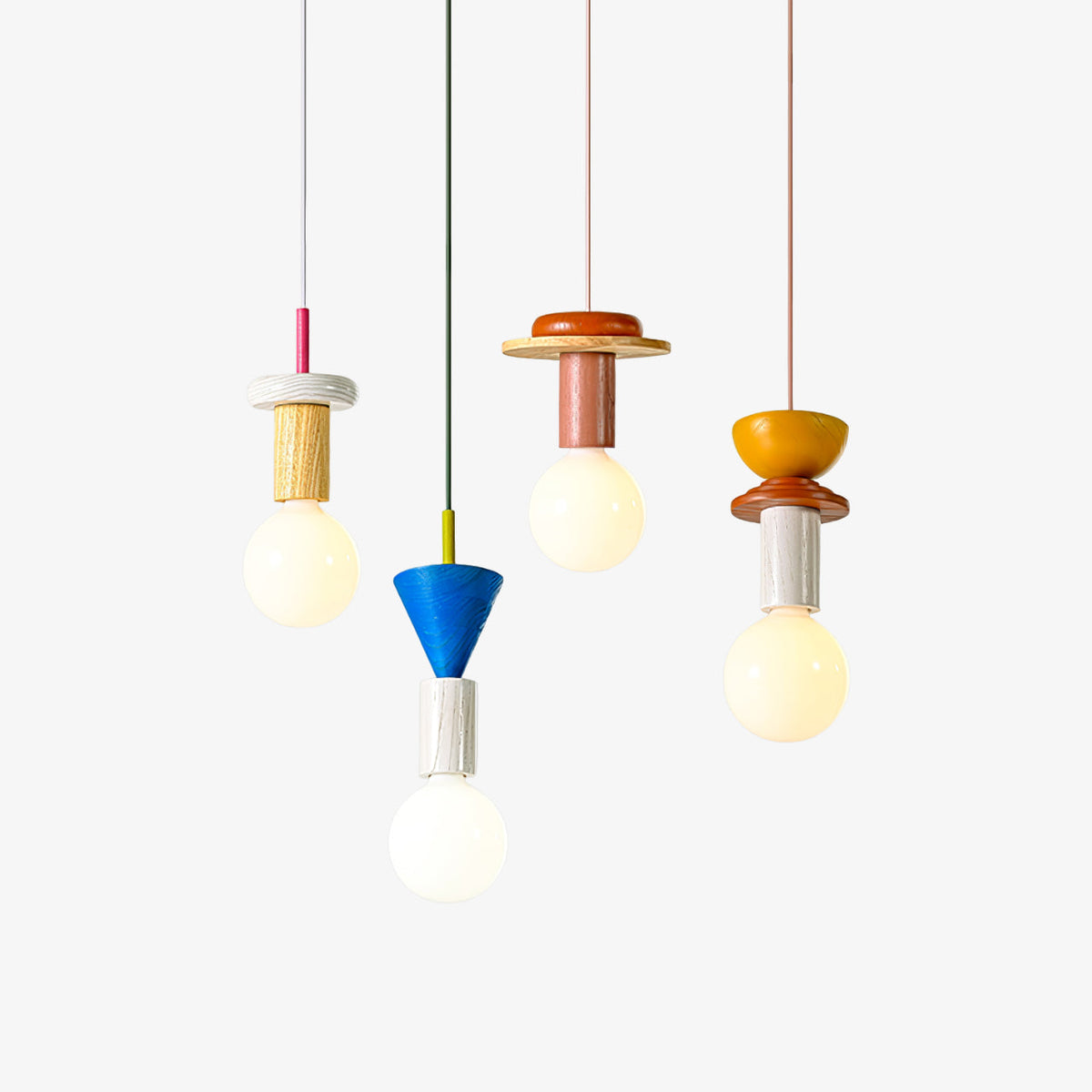 Geometric Building Blocks Pendant Lamp