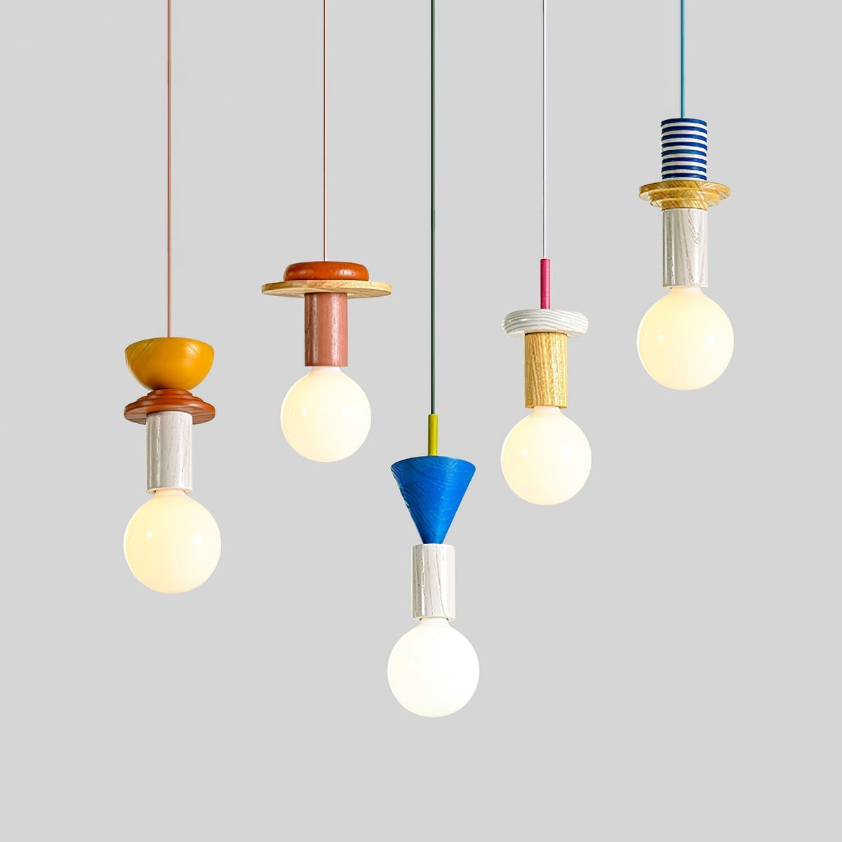 Geometric Building Blocks Pendant Lamp