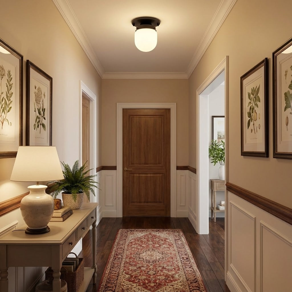 bullet-shaped-spherical-ceiling-lamp