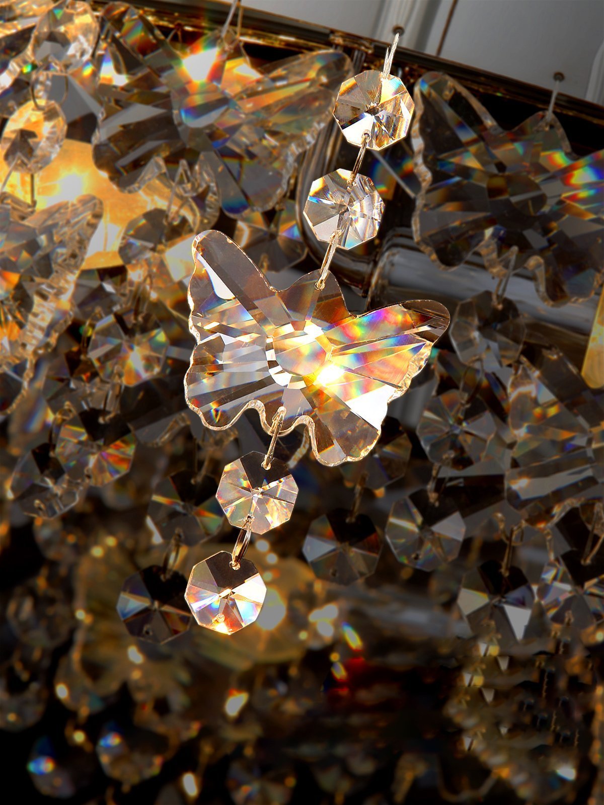 Butterfly Crystal Ceiling Light