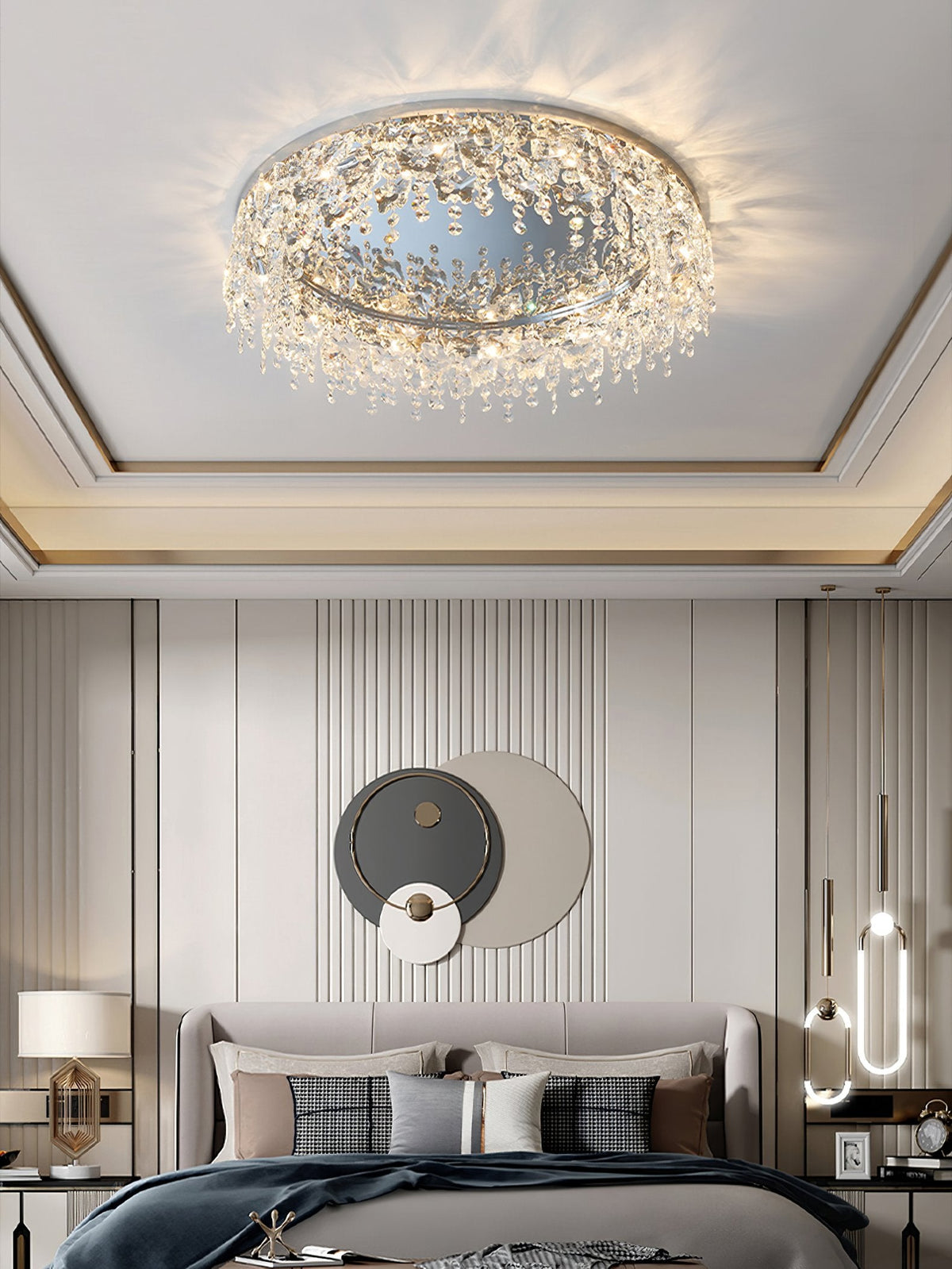 Butterfly Crystal Ceiling Light