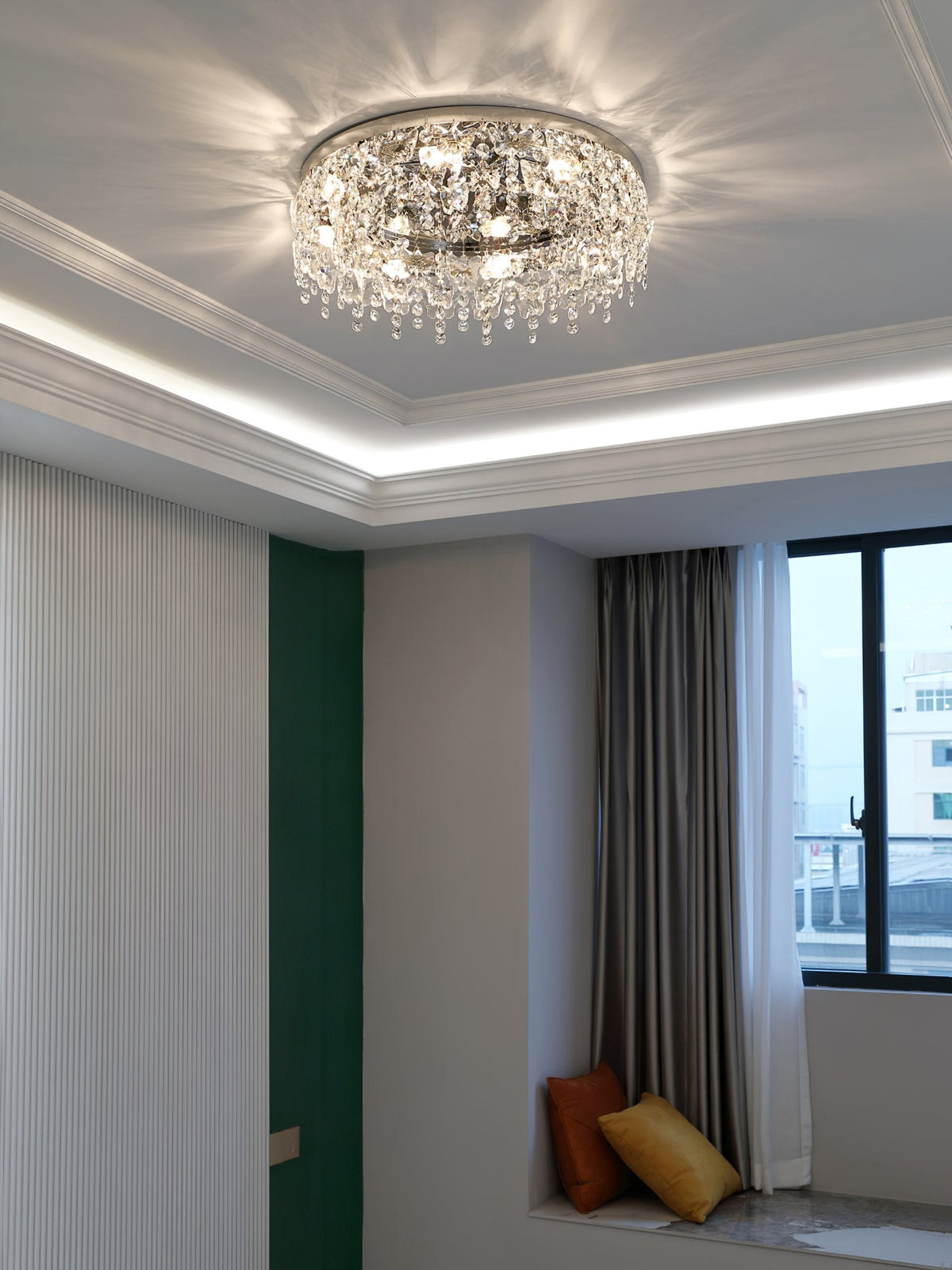 Butterfly Crystal Ceiling Light