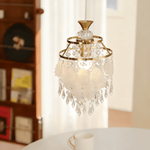 Butterfly Crystal Pendant Light – Elegant Handcrafted Glass Chandelier for Bedroom and Living Room