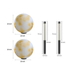 Modern Outdoor Pillar & Bollard Lighting Set for Pathways and Entryways