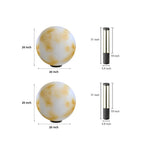 Modern Outdoor Pillar & Bollard Lighting Set for Pathways and Entryways