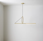 Cercle Trait Linear LED Pendant Light for Kitchen Island and Dining Room