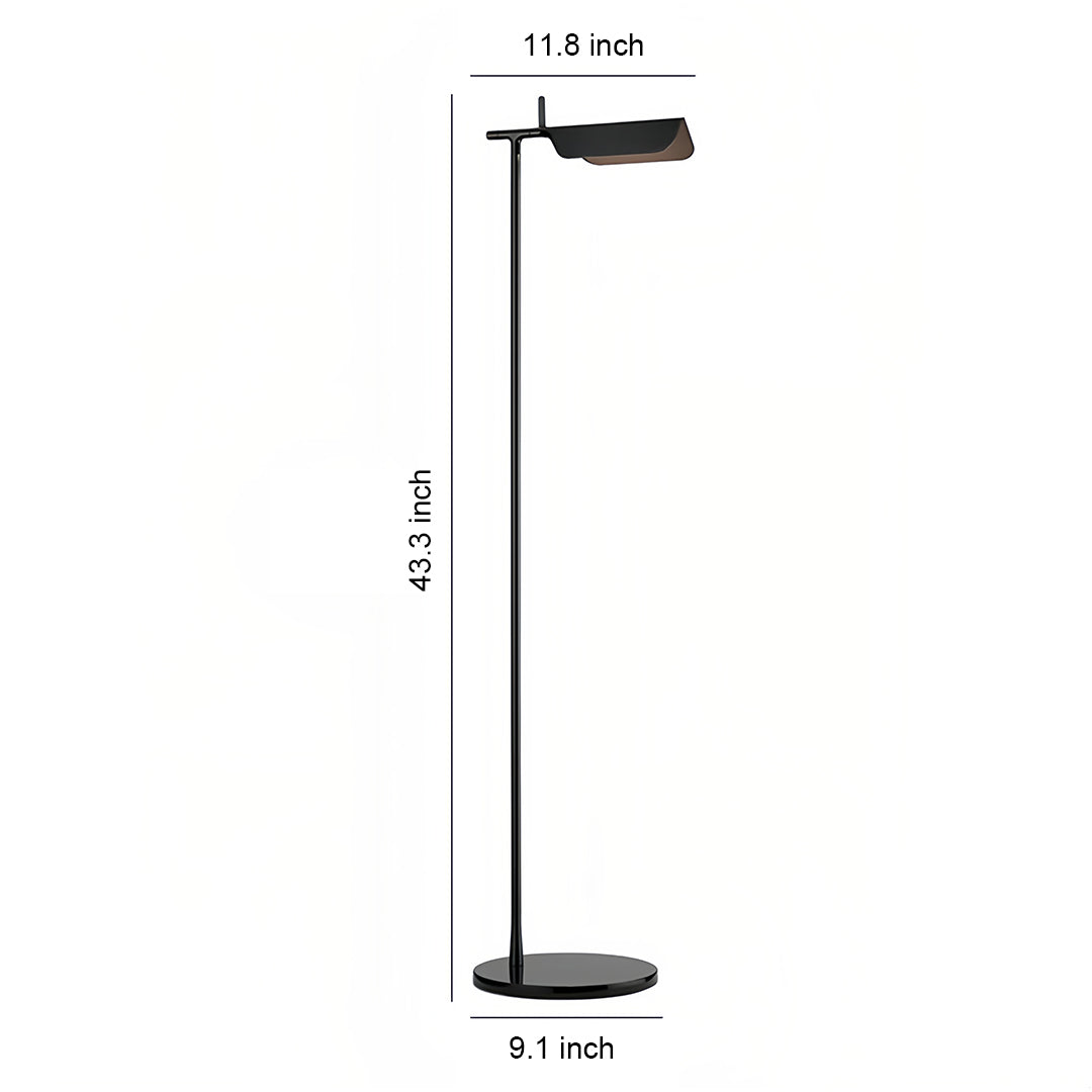 Lumina Floor Lamp – Modern LED Reading Light with Adjustable Head