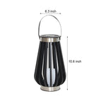 Solar-Powered LED Garden Lantern with Classic European Design