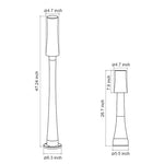 Aluminum Bollard Light for Landscape Paths, IP65 Waterproof