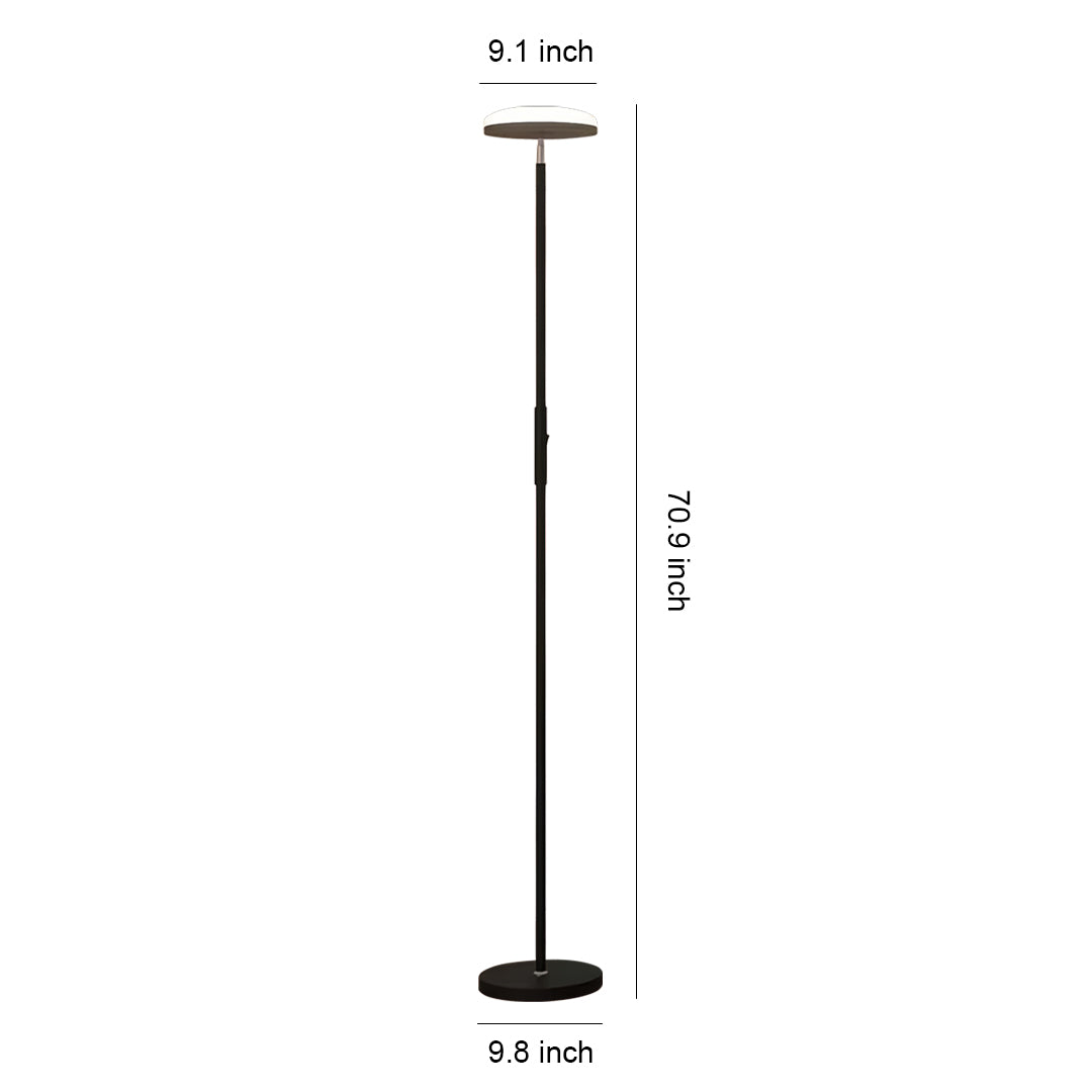 Aria Uplight Floor Lamp with Dual Ambient and Reading Light Modes